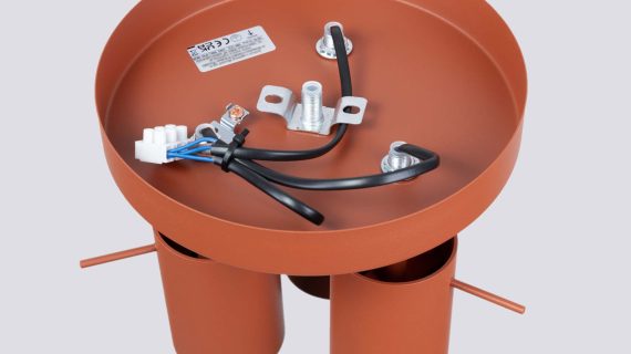 Miniaturka 3 - Plafon RINTO 3P ochra czerwona