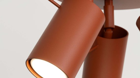 Miniaturka 5 - Plafon RINTO 3P ochra czerwona