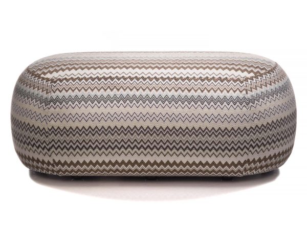 Puf tapicerowany eleganckie obszycie Febe