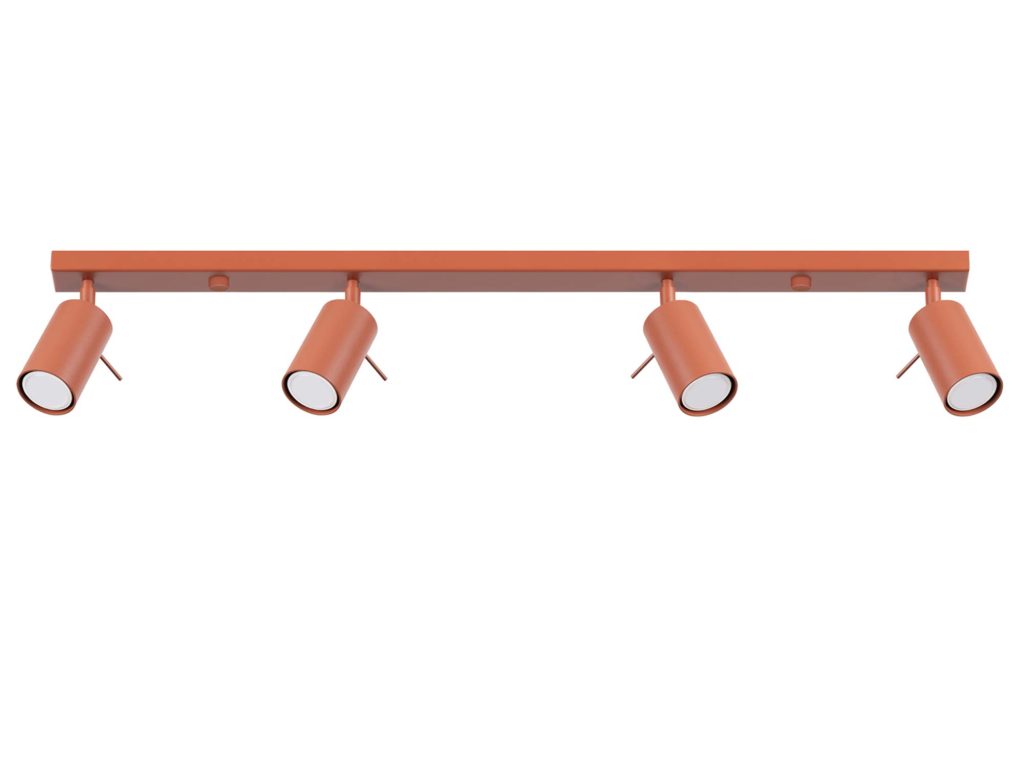 Plafon RINTO 4L ochra czerwona