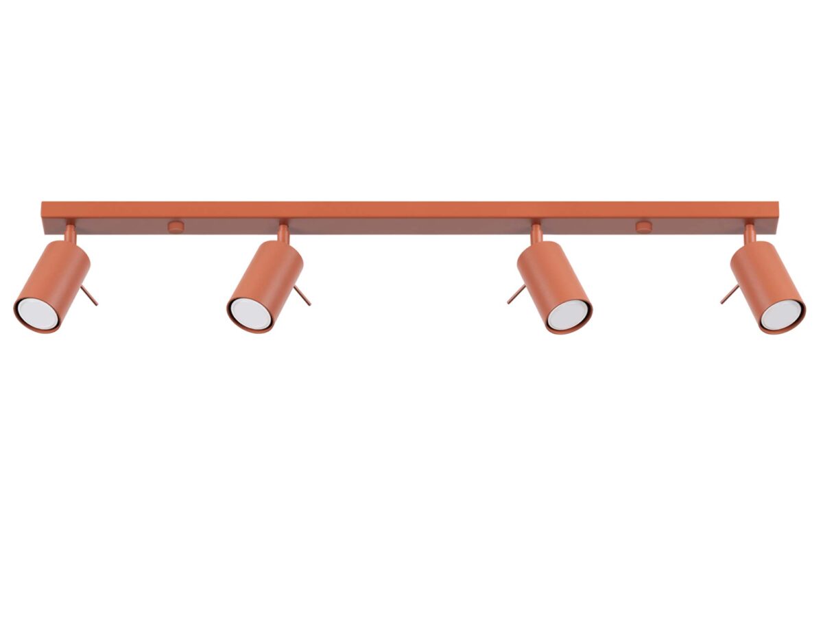 Plafon RINTO 4L ochra czerwona