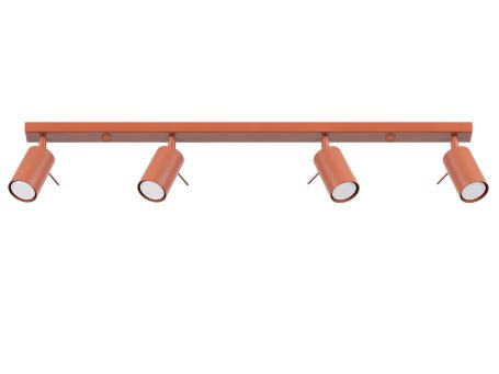 Plafon RINTO 4L ochra czerwona