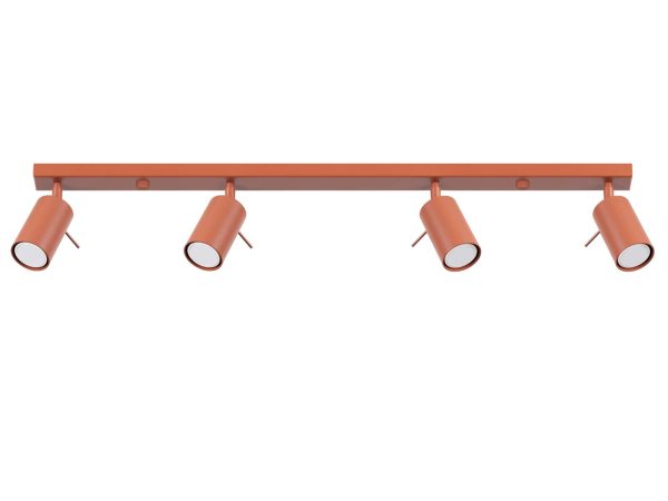 Plafon RINTO 4L ochra czerwona