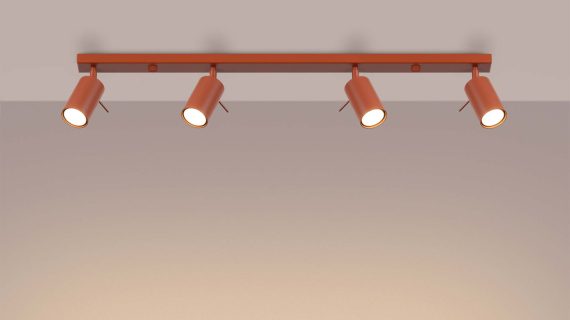 Miniaturka 2 - Plafon RINTO 4L ochra czerwona