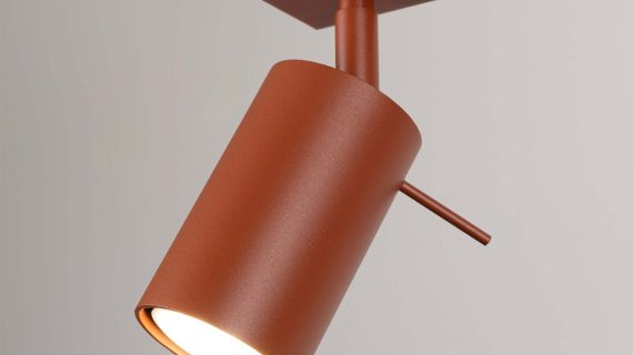 Miniaturka 5 - Plafon RINTO 6L ochra czerwona