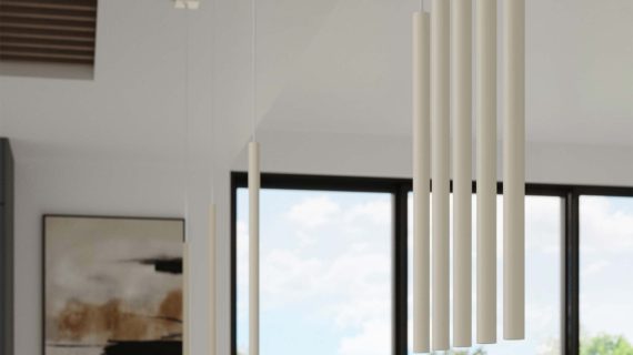 Miniaturka 9 - Lampa wisząca VARIO 5P beżowa