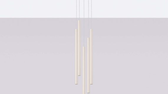 Miniaturka 2 - Lampa wisząca VARIO 5P beżowa