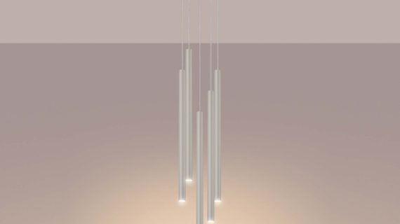 Miniaturka 3 - Lampa wisząca VARIO 5P beżowa