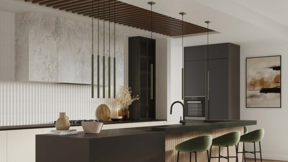 Miniaturka 8 - Lampa wisząca VARIO 3 zielona oliwka