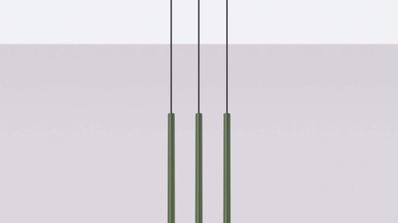 Miniaturka 2 - Lampa wisząca VARIO 3 zielona oliwka