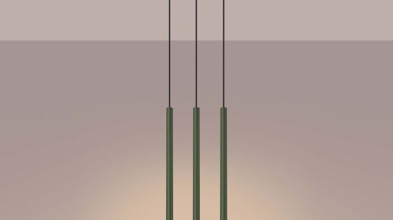 Miniaturka 3 - Lampa wisząca VARIO 3 zielona oliwka