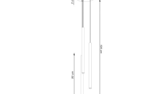 Miniaturka 5 - Lampa wisząca VARIO 3P zielona oliwka