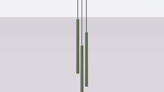 Miniaturka 2 - Lampa wisząca VARIO 3P zielona oliwka