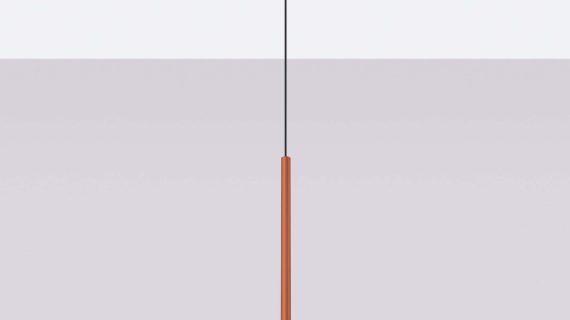 Miniaturka 2 - Lampa wisząca VARIO 1 ochra czerwona