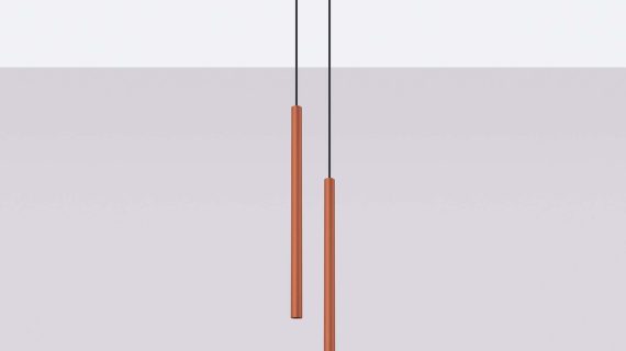 Miniaturka 2 - Lampa wisząca VARIO 2 ochra czerwona