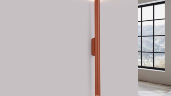 Miniaturka 2 - Kinkiet VARIO 2 ochra czerwona