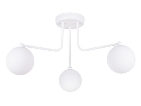 Żyrandol ASTROL 3 biały