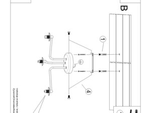 Miniaturka 8 - Instrukcja montażu kinkietu białego z kulistą kulą