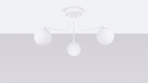 Miniaturka 1 - Żyrandol ASTROL 3 biały