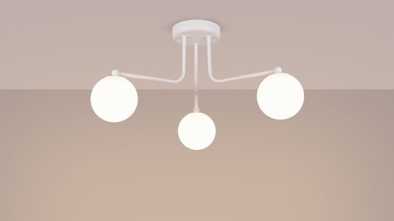 Miniaturka 2 - Żyrandol ASTROL 3 biały