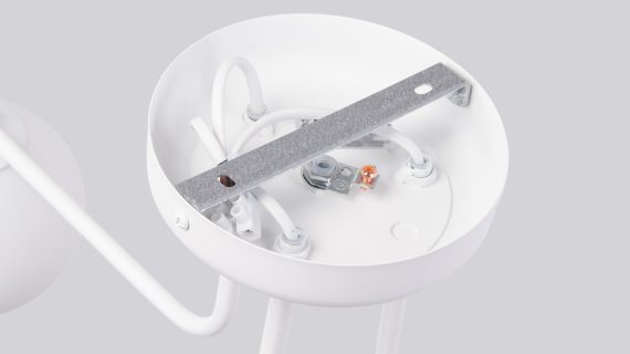 Miniaturka 4 - Żyrandol ASTROL 3 biały