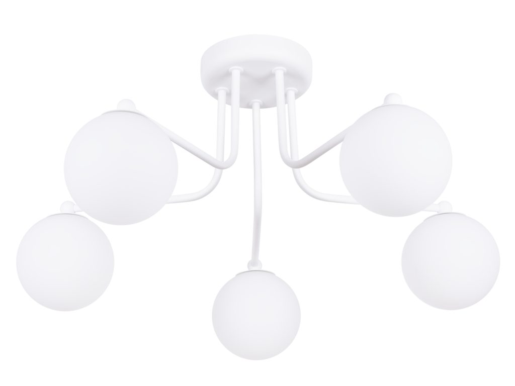 Żyrandol ASTROL 5 biały