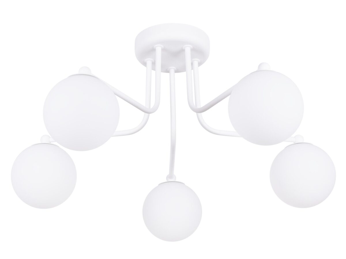 Żyrandol ASTROL 5 biały