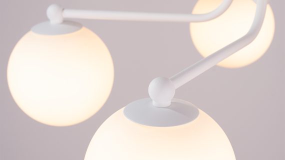 Miniaturka 3 - Żyrandol ASTROL 5 biały