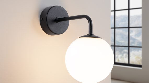 Miniaturka 2 - Kinkiet ASTROL 1 czarny