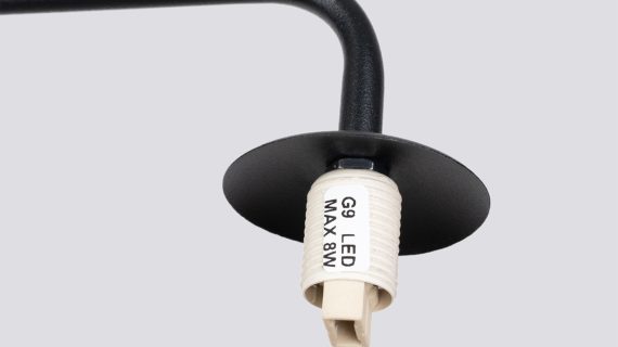 Miniaturka 4 - Kinkiet ASTROL 1 czarny