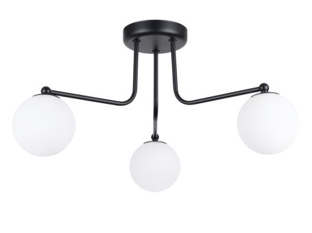 Żyrandol ASTROL 3 czarny