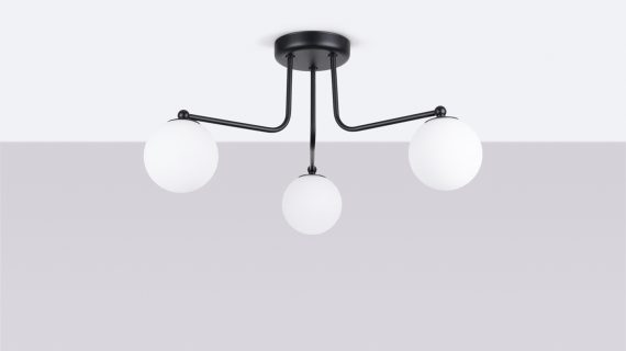 Miniaturka 1 - Żyrandol ASTROL 3 czarny