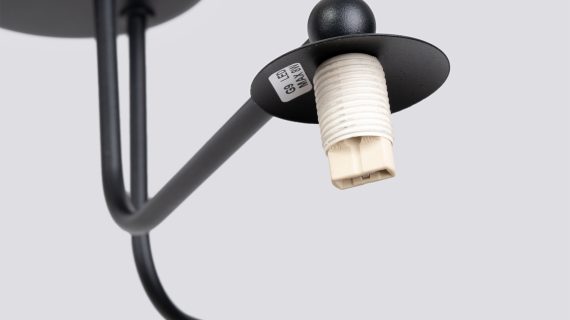 Miniaturka 6 - Żyrandol ASTROL 3 czarny