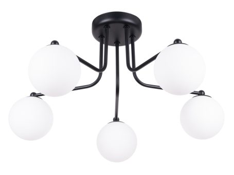 Żyrandol ASTROL 5 czarny