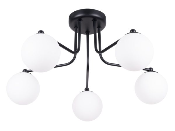 Żyrandol ASTROL 5 czarny