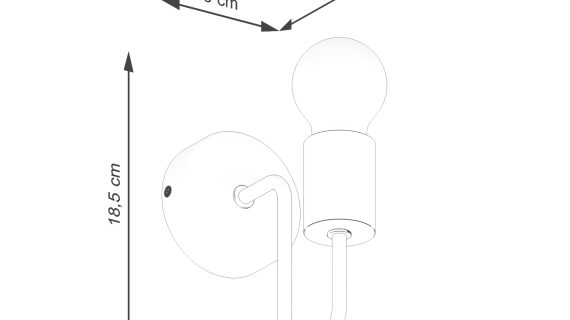 Miniaturka 8 - Kinkiet TIMBRA biały