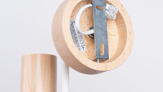 Miniaturka 3 - Kinkiet TIMBRA biały