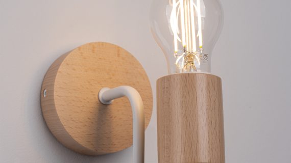 Miniaturka 6 - Kinkiet TIMBRA biały