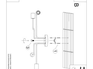 Miniaturka 9 - Instrukcja montażu lampy sufitowej czteroramiennej z drewnianymi oprawkami