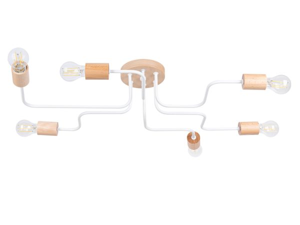 Żyrandol TIMBRA 6 biały