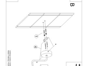 Miniaturka 9 - Instrukcja montażu kinkietu z drewnianą oprawką