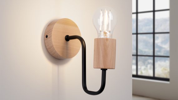 Miniaturka 2 - Kinkiet TIMBRA czarny