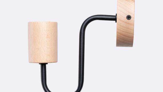 Miniaturka 3 - Kinkiet TIMBRA czarny