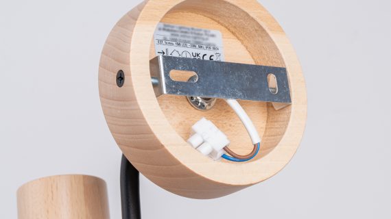 Miniaturka 4 - Kinkiet TIMBRA czarny