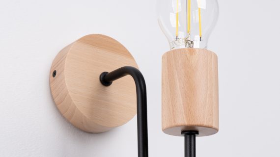 Miniaturka 7 - Kinkiet TIMBRA czarny