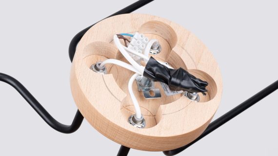 Miniaturka 3 - Żyrandol TIMBRA 4 czarny