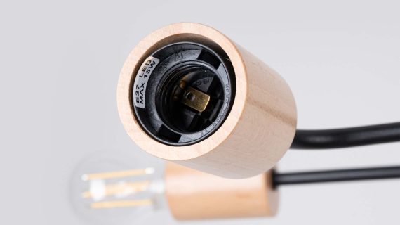 Miniaturka 4 - Żyrandol TIMBRA 8 czarny