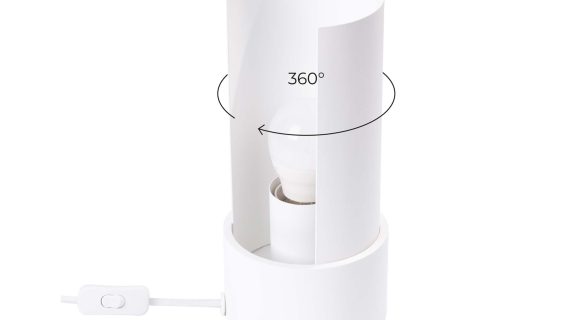 Miniaturka 4 - Lampa biurkowa FLASHO biała