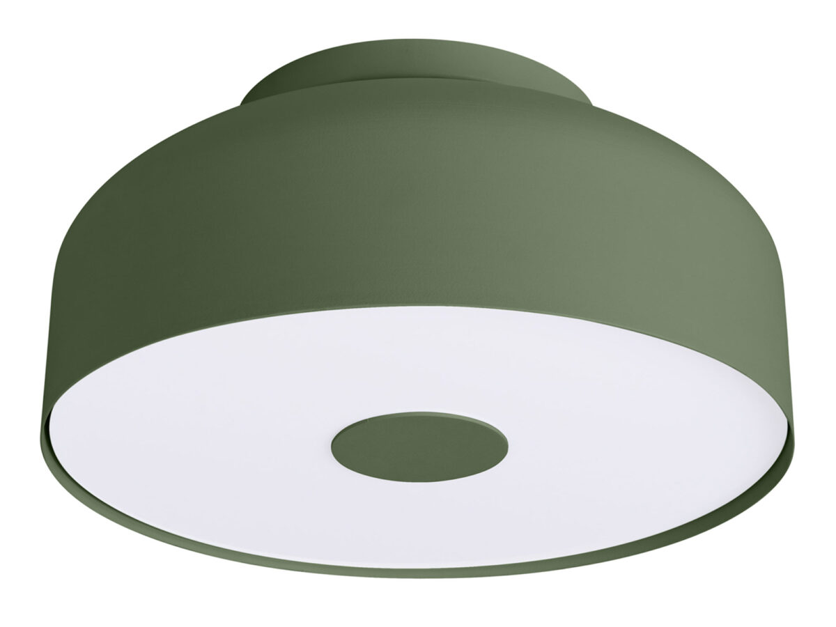 Plafon OMIRA zielony oliwkowy
