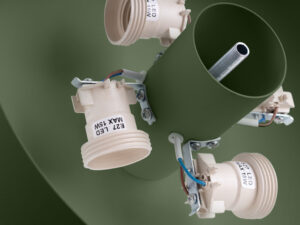 Miniaturka 6 - Plafon OMIRA zielony oliwkowy